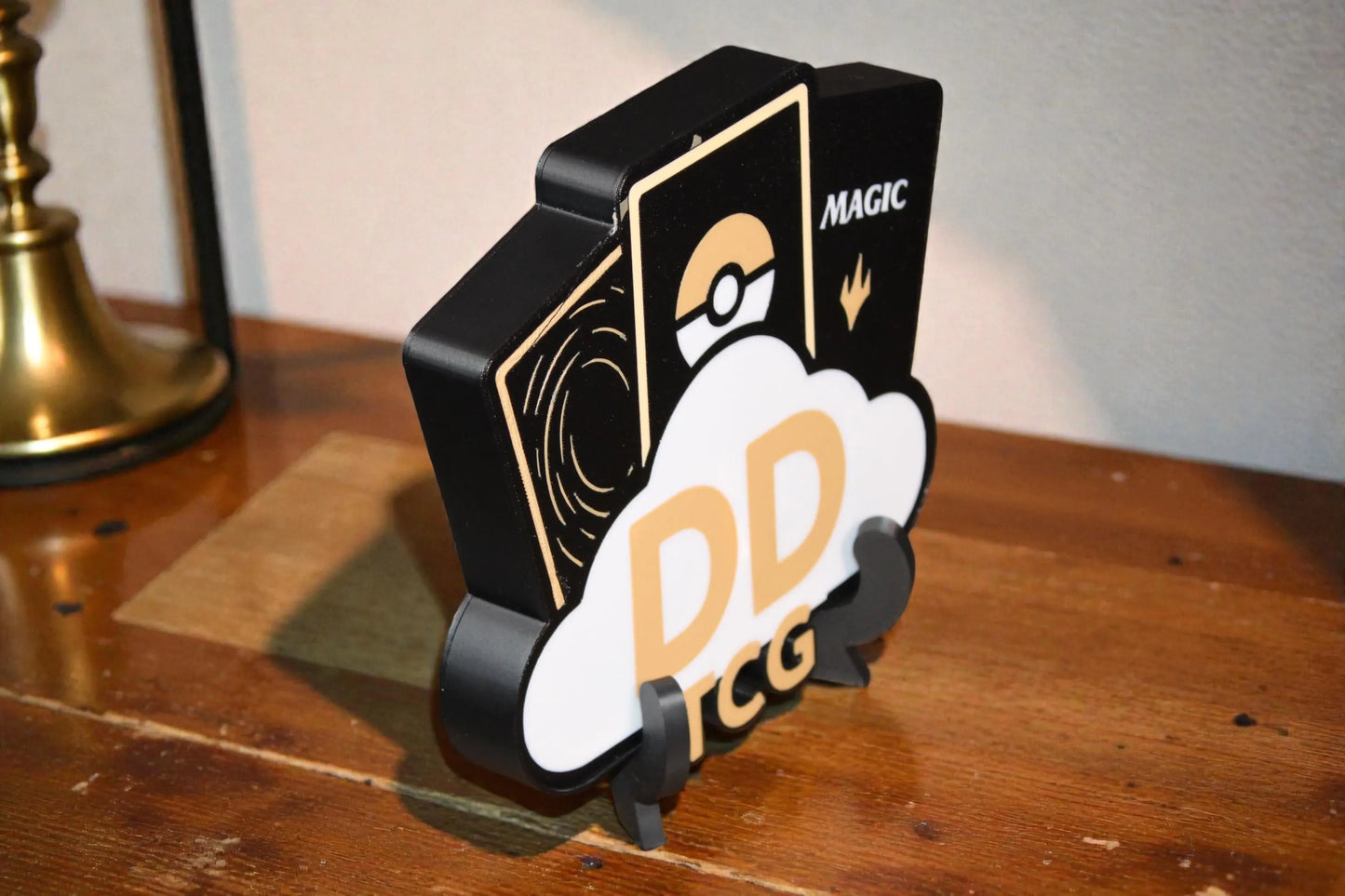 Custom LED Lightbox Sign – Logo & Brand Display | Handmade to Order | 6in & 8in