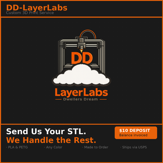 Custom 3D Print Service - Print Your STL File | PLA & PETG | Made to Order