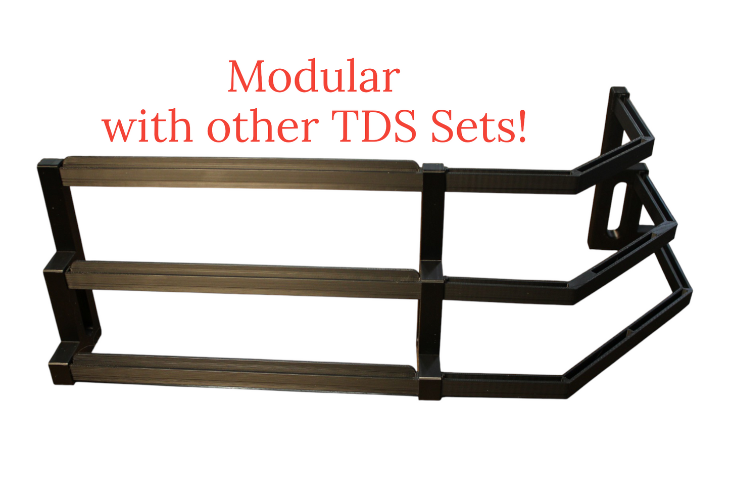 Tiered Display System — Modules – Vertical Modular Stand for Trading Cards