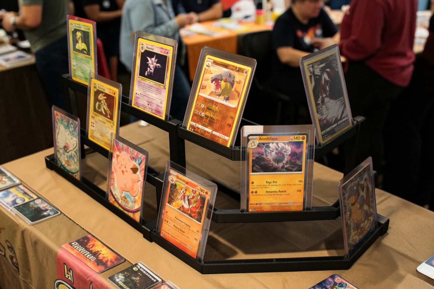 Tiered Display System — Modules – Vertical Modular Stand for Trading Cards
