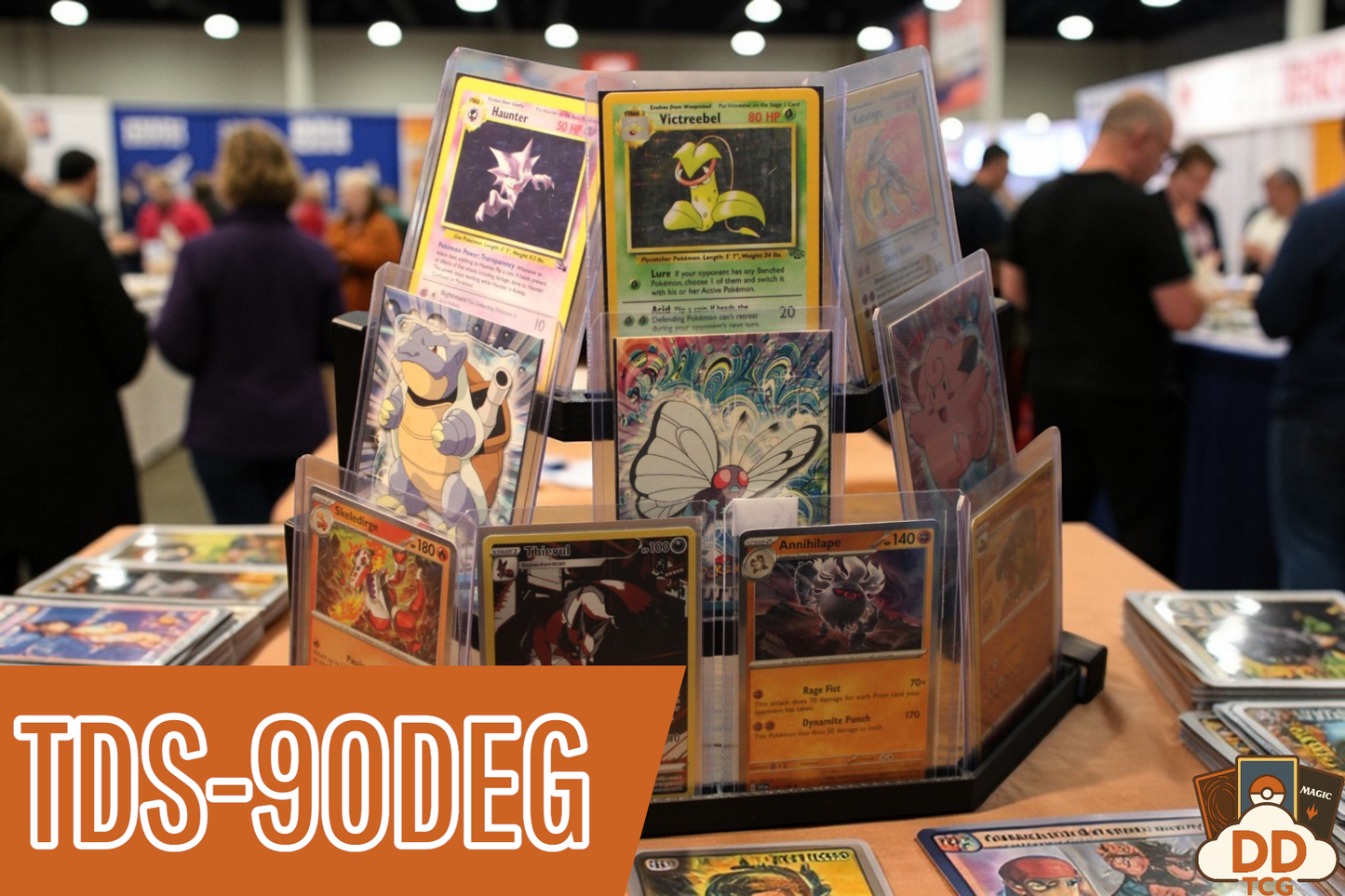 Tiered Display System — Modules – Vertical Modular Stand for Trading Cards