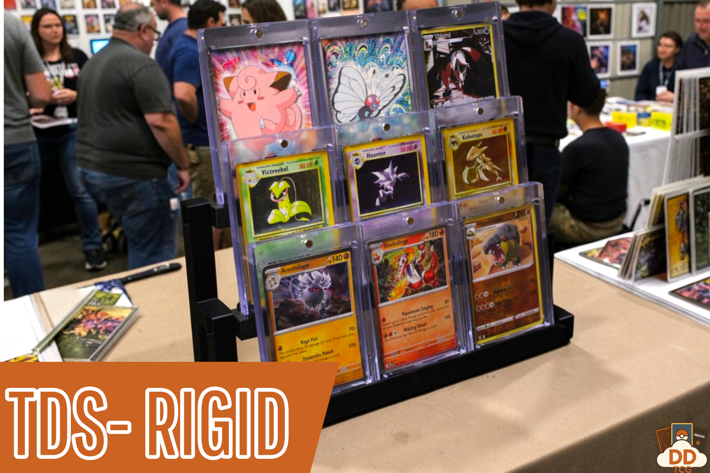 Tiered Display System — RIGID Module – Vertical Modular Stand for Trading Cards